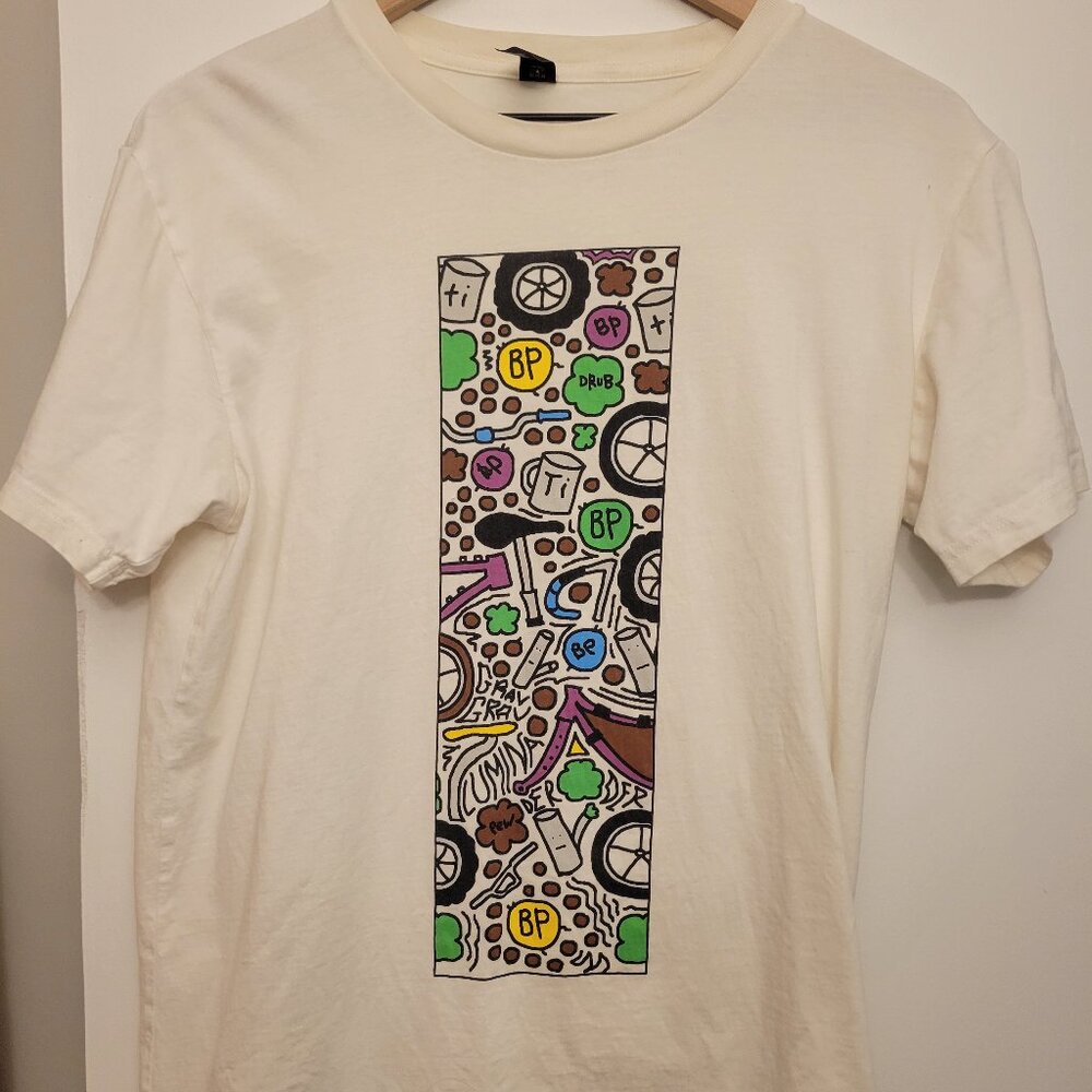 Bicycle pubes shirt medium